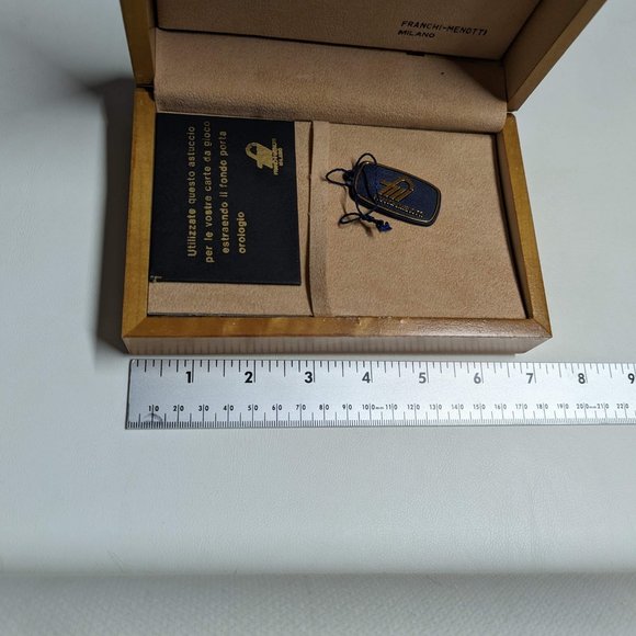 Franchi Menotti Milano Watch Wooden Box - Picture 6 of 7